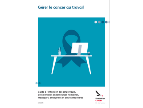 Cover Gérer le cancer au travail - Employeur