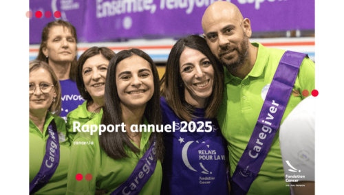 Cover FR - Rapport annuel 2025 - Fondation Cancer