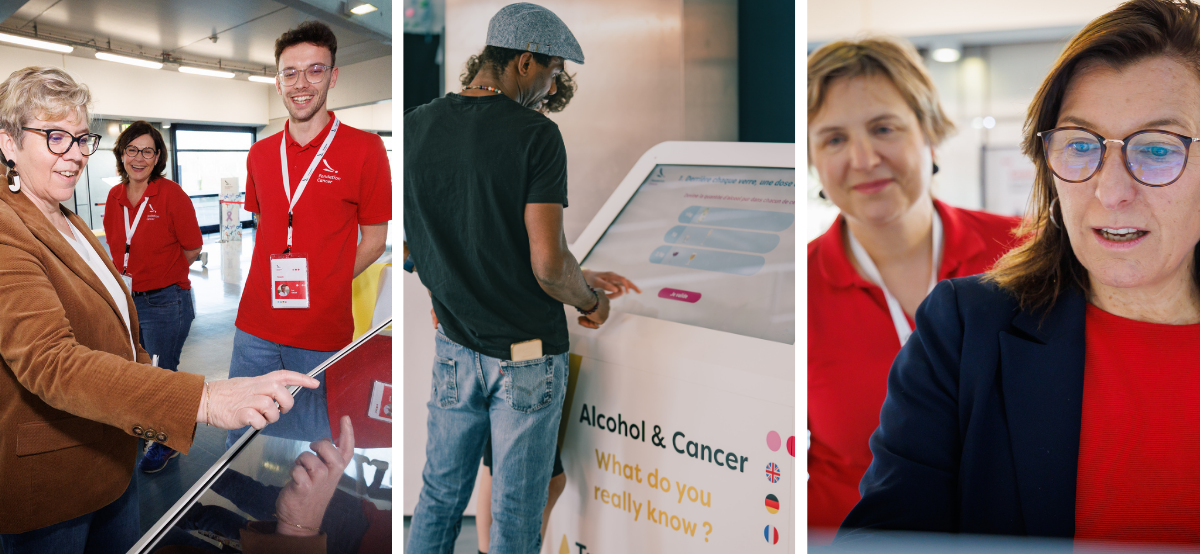 Bornes interactives - Cancer et Alcool