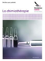 Brochure d'information sur le traitement par chimiothérapie