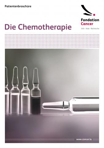 Cover Patientenbroschüre - Die Chemotherapie