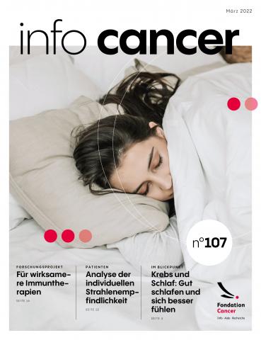 Cover info cancer 107 - DE