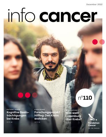 Cover info cancer 110 - DE