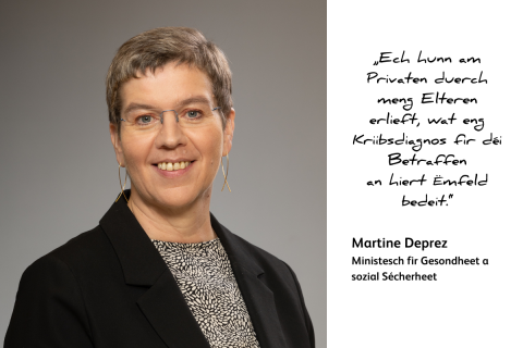 Gespréich mam Martine Deprez