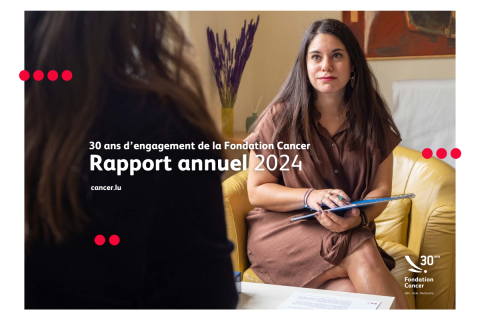 Cover du rapport annuel 2024