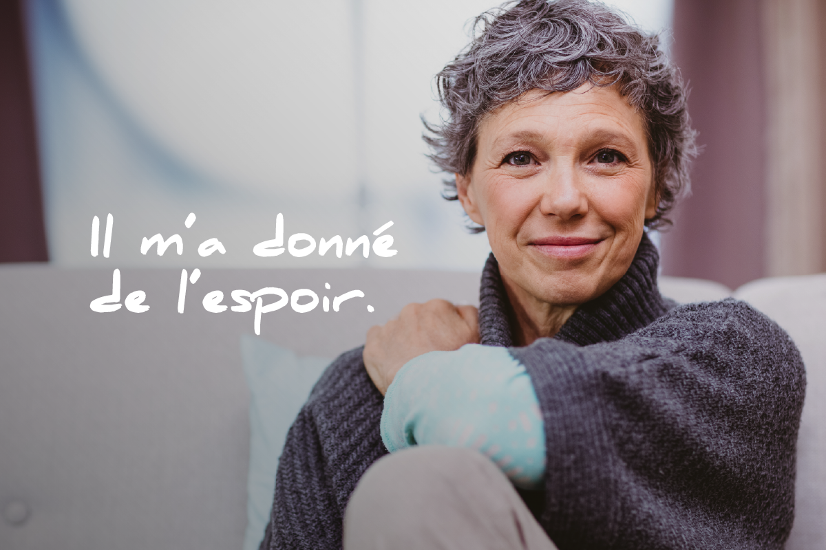 Il m'a donné de l'espoir
