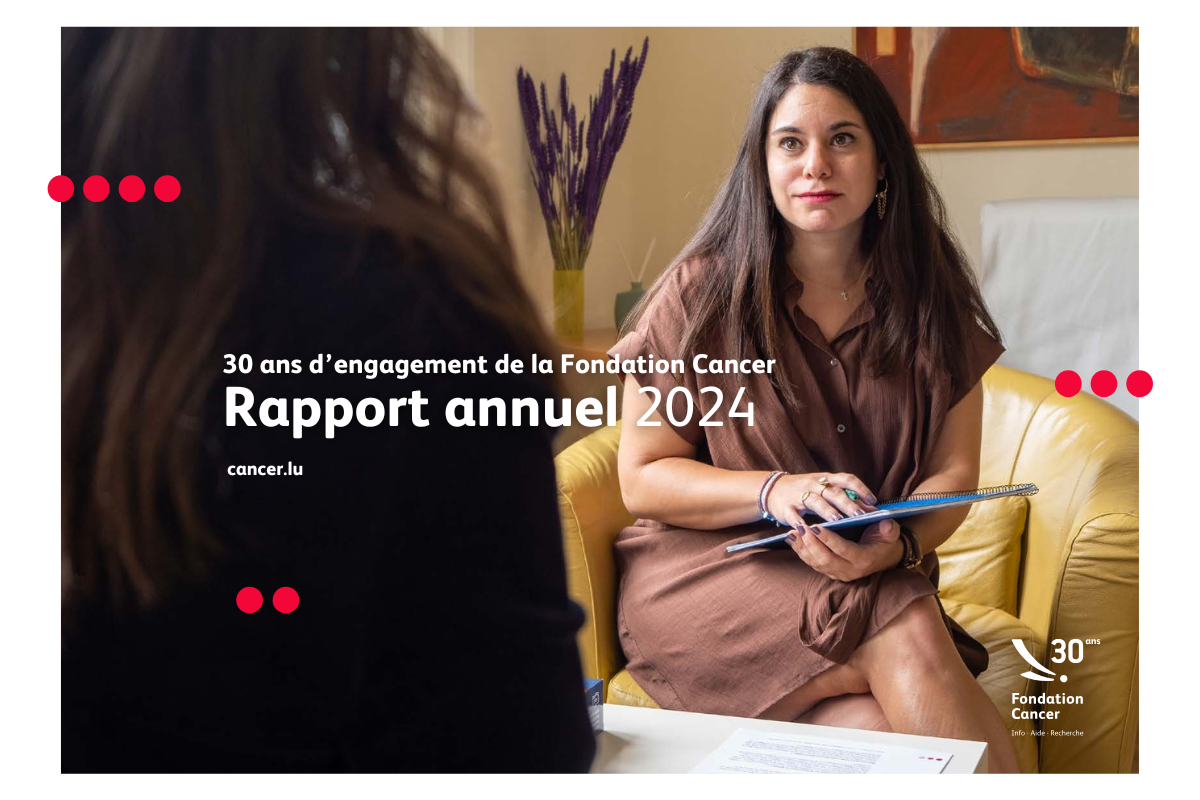 Cover du rapport annuel 2024
