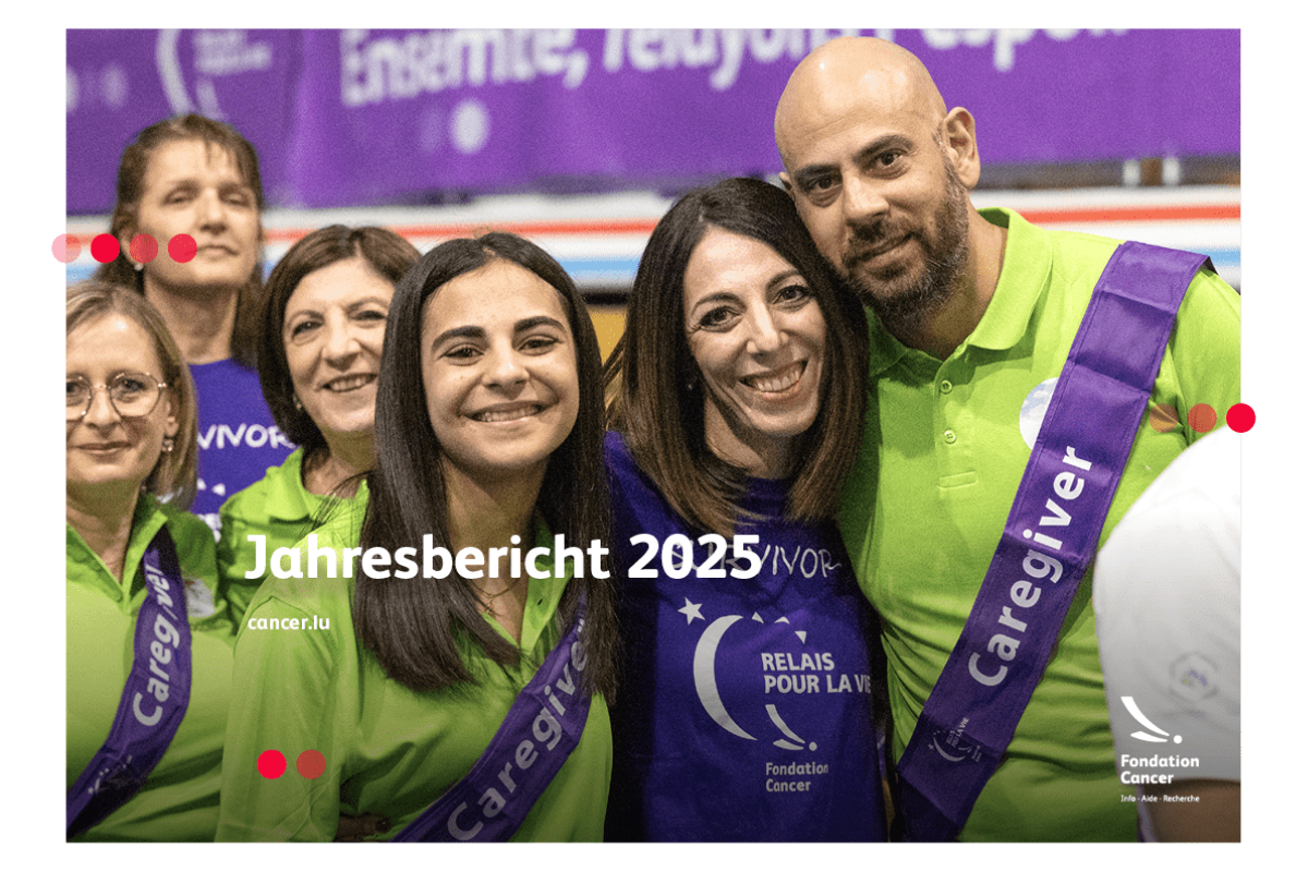 Jahresbericht 2025 - DE - Fondation Cancer