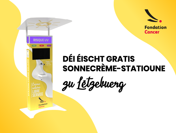 Déi éischt gratis sonnecrème-statioune zu Letzbuerg