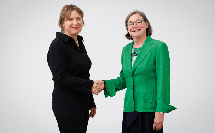 Collaboration 10 ans FC-FNR | Dr Bauer et Martine Reicherts