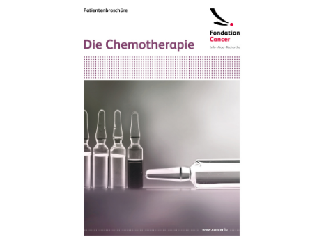 Cover Patientenbroschüre - Die Chemotherapie