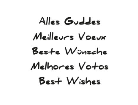 Beste Wünsche