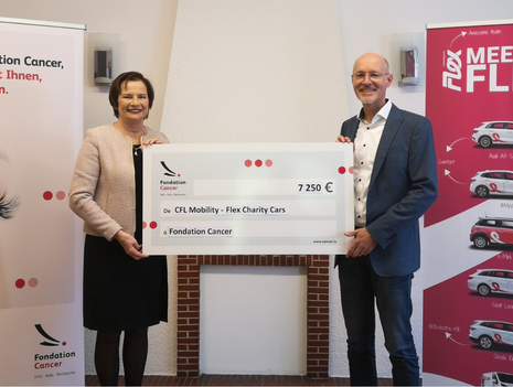 Remise de chèque - Flex Mobility