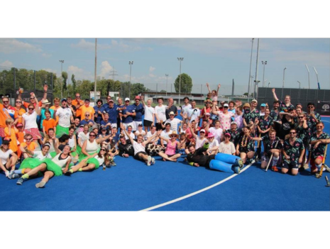 Remise de chèque - Hockey Fédération Luxembourg 2023