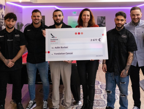 Remise de chèque - Adikt Barber