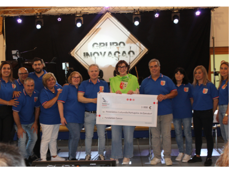 Remise de chèque - Association Culturelle Portugaise ASBL