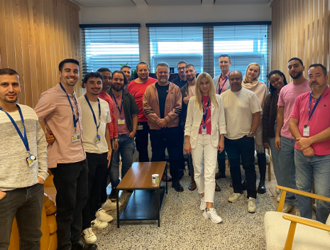 Remise de chèque - DSV Luxembourg