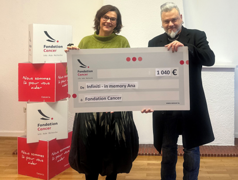 Remise de chèque - Infiniti