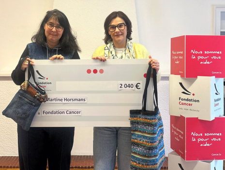 Remise de chèque - Martine Horsmans 2026