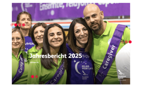 Cover DE - Jahresbericht 2025 - Fondation Cancer