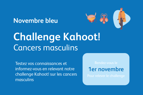 Relevez le challenge Kahoot! pour Novembre Bleu